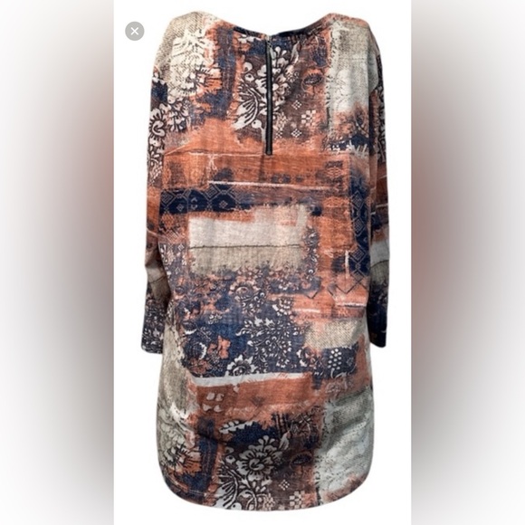 CHICO’s beautiful top long sleeve women size 3 - Picture 3 of 8